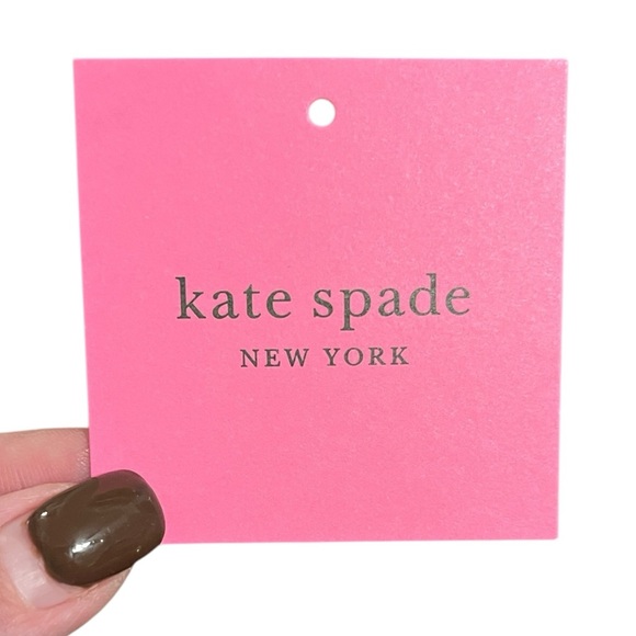 Kate Spade Metallic Rose Gold Saffiano Leather Wristlet